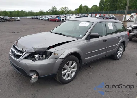 2008 Subaru Outback 2.5I from USA, damaged, VIN 4S4BP61C086339474